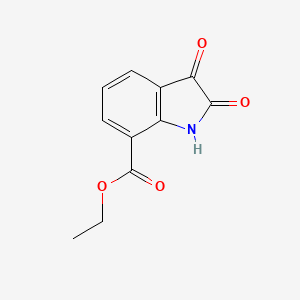 B3055972 Ethyl 2,3-dioxoindoline-7-carboxylate CAS No. 681464-74-4