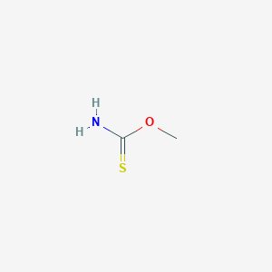 molecular formula C2H5NOS B3056011 methoxycarbothioamide CAS No. 683-63-6