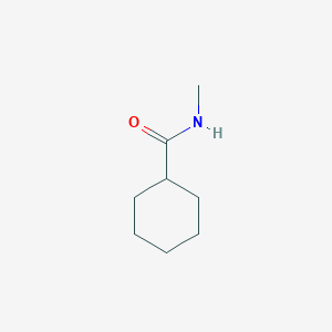 molecular formula C8H15NO B3056012 N-methylcyclohexanecarboxamide CAS No. 6830-84-8