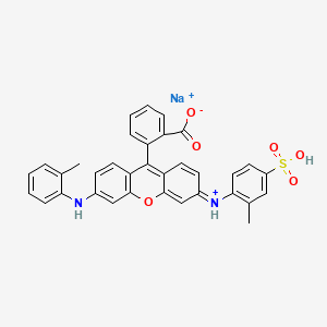 molecular formula C34H26N2NaO6S+ B3056021 Violamine R (disodium) CAS No. 6834-97-5