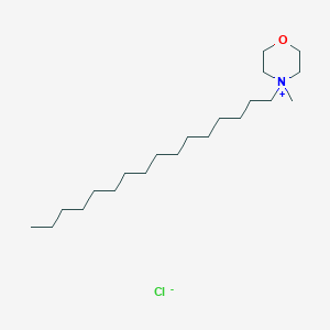 molecular formula C21H44ClNO B3056024 Morpholinium, 4-hexadecyl-4-methyl-, chloride CAS No. 68374-59-4