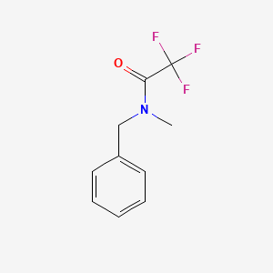 molecular formula C10H10F3NO B3056042 N-Benzyl-2,2,2-trifluoro-N-methylacetamide CAS No. 68464-36-8