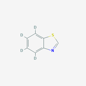 molecular formula C7H5NS B030561 Benzothiazole-d4 CAS No. 194423-51-3