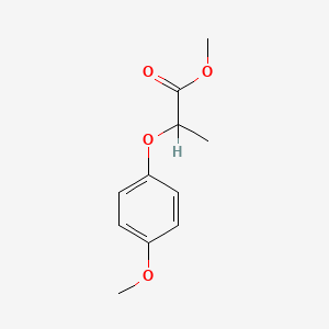 molecular formula C11H14O4 B3056105 Methyl 2-(4-methoxyphenoxy)propanoate CAS No. 69033-92-7