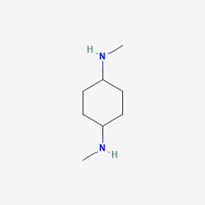 molecular formula C8H18N2 B3056123 1-N,4-N-dimethylcyclohexane-1,4-diamine CAS No. 6921-01-3