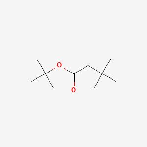 molecular formula C10H20O2 B3056137 tert-butyl 3,3-dimethylbutanoate CAS No. 69341-75-9
