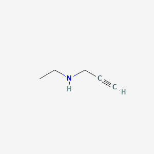 molecular formula C5H9N B3056154 ethyl(prop-2-yn-1-yl)amine CAS No. 6943-44-8