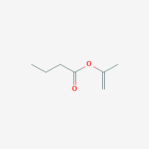 molecular formula C7H12O2 B3056201 Prop-1-en-2-yl butanoate CAS No. 69638-92-2