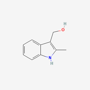 molecular formula C10H11NO B3056212 (2-Methyl-1h-indol-3-yl)methanol CAS No. 6967-71-1