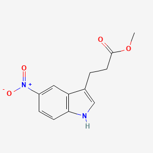 Methyl 3-(5-nitro-1h-indol-3-yl)propanoate