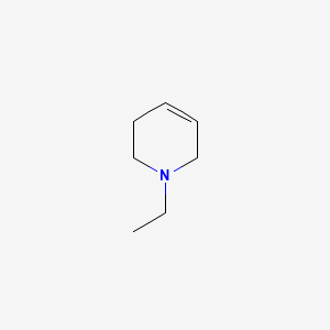 molecular formula C7H13N B3056226 1-Ethyl-1,2,3,6-tetrahydropyridine CAS No. 6972-40-3