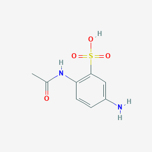 2-Acetamido-5-aminobenzenesulfonic acid