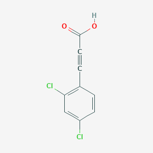 3-(2,4-Dichlorophenyl)prop-2-ynoic acid