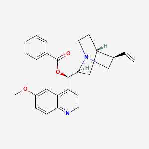Cinchonan-9-ol, 6'-methoxy-, 9-benzoate, (8alpha,9R)-
