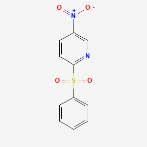 5-Nitro-2-(phenylsulfonyl)pyridine