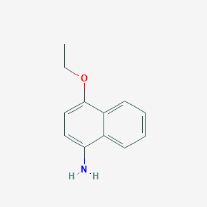 molecular formula C12H13NO B3056248 4-Ethoxynaphthalen-1-amine CAS No. 69798-31-8