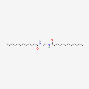 molecular formula C26H52N2O2 B3056275 N-[2-(Dodecanoylamino)ethyl]dodecanamide CAS No. 7003-56-7