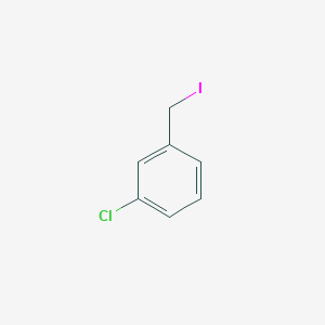 molecular formula C7H6ClI B3056325 1-chloro-3-(iodomethyl)benzene CAS No. 70450-41-8