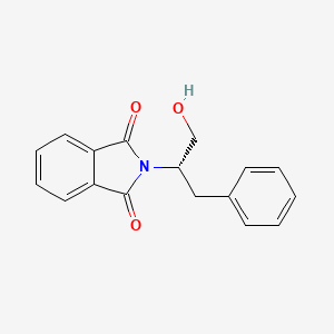 (S)-2-(1-Hydroxy-3-phenylpropan-2-YL)isoindoline-1,3-dione