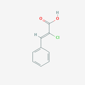 (2Z)-2-Chloro-3-phenylacrylic acid