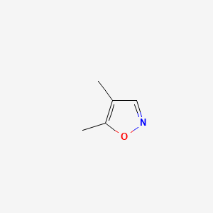 molecular formula C5H7NO B3056346 4,5-Dimethylisoxazole CAS No. 7064-40-6