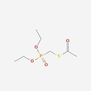 S-[(Diethoxyphosphoryl)methyl] ethanethioate