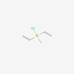molecular formula C5H9ClSi B3056360 Methyldivinylchlorosilane CAS No. 70745-06-1