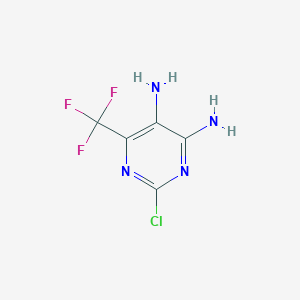 2-Chloro-6-(trifluoromethyl)pyrimidine-4,5-diamine