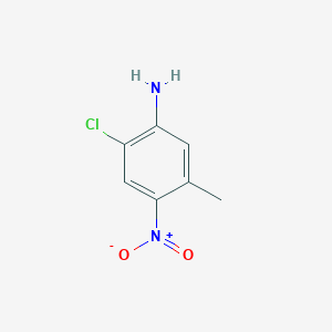 molecular formula C7H7ClN2O2 B3056376 2-氯-5-甲基-4-硝基苯胺 CAS No. 70902-72-6