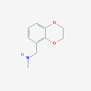 1-(2,3-Dihydrobenzo[b][1,4]dioxin-5-yl)-N-methylmethanamine