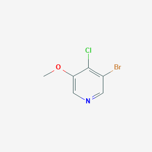 3-Bromo-4-chloro-5-methoxypyridine