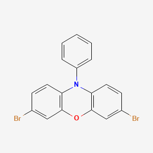 10H-Phenoxazine, 3,7-dibromo-10-phenyl-
