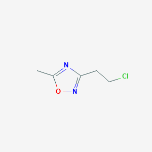 3-(2-Chloroethyl)-5-methyl-1,2,4-oxadiazole