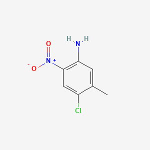 molecular formula C7H7ClN2O2 B3056447 4-Chloro-5-methyl-2-nitroaniline CAS No. 7149-73-7