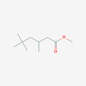 molecular formula C10H20O2 B3056449 methyl 3,5,5-trimethylhexanoate CAS No. 71500-39-5