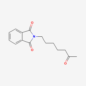 2-(6-oxoheptyl)-2,3-dihydro-1H-isoindole-1,3-dione