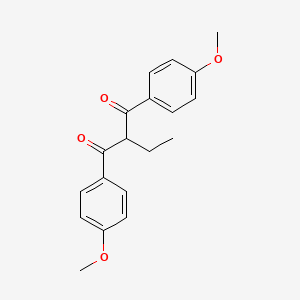2-Ethyl-1,3-bis(4-methoxyphenyl)propane-1,3-dione