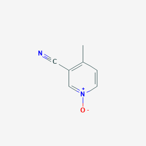 molecular formula C7H6N2O B3056458 4-Methylpyridine-3-carbonitrile 1-oxide CAS No. 7153-67-5