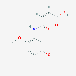 (2Z)-4-[(2,5-dimethoxyphenyl)amino]-4-oxobut-2-enoic acid