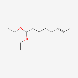 molecular formula C14H28O2 B3056478 8,8-Diethoxy-2,6-dimethyloct-2-ene CAS No. 71662-17-4