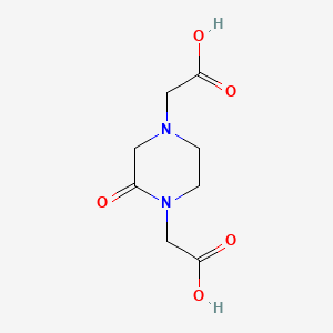 1,4-Piperazinediacetic acid, 2-oxo-