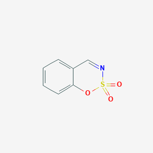 molecular formula C7H5NO3S B3056483 benzo[e][1,2,3]oxathiazine 2,2-dioxide CAS No. 71730-46-6