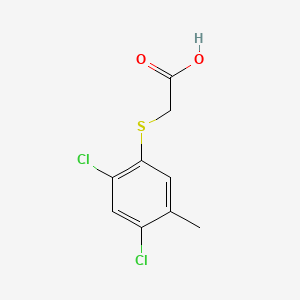 ((2,4-Dichloro-5-methylphenyl)thio)acetic acid