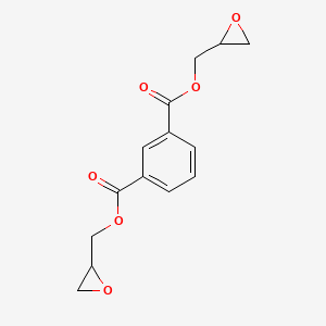 molecular formula C14H14O6 B3056508 Diglycidyl isophthalate CAS No. 7195-43-9