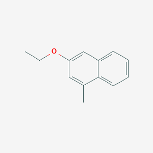 molecular formula C13H14O B3056515 3-Ethoxy-1-methylnaphthalene CAS No. 72036-01-2