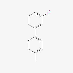molecular formula C13H11F B3056524 3-Fluoro-4'-methyl-1,1'-biphenyl CAS No. 72093-42-6