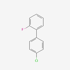 molecular formula C12H8ClF B3056525 1,1'-Biphenyl, 4'-chloro-2-fluoro- CAS No. 72093-45-9
