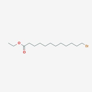 molecular formula C14H27BrO2 B3056559 Ethyl 12-bromododecanoate CAS No. 72338-48-8