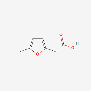 molecular formula C7H8O3 B3056563 2-(5-Methylfuran-2-yl)acetic acid CAS No. 72360-04-4