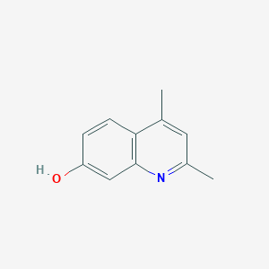 molecular formula C11H11NO B3056564 7-Hydroxy-2,4-dimethylquinoline CAS No. 72365-58-3